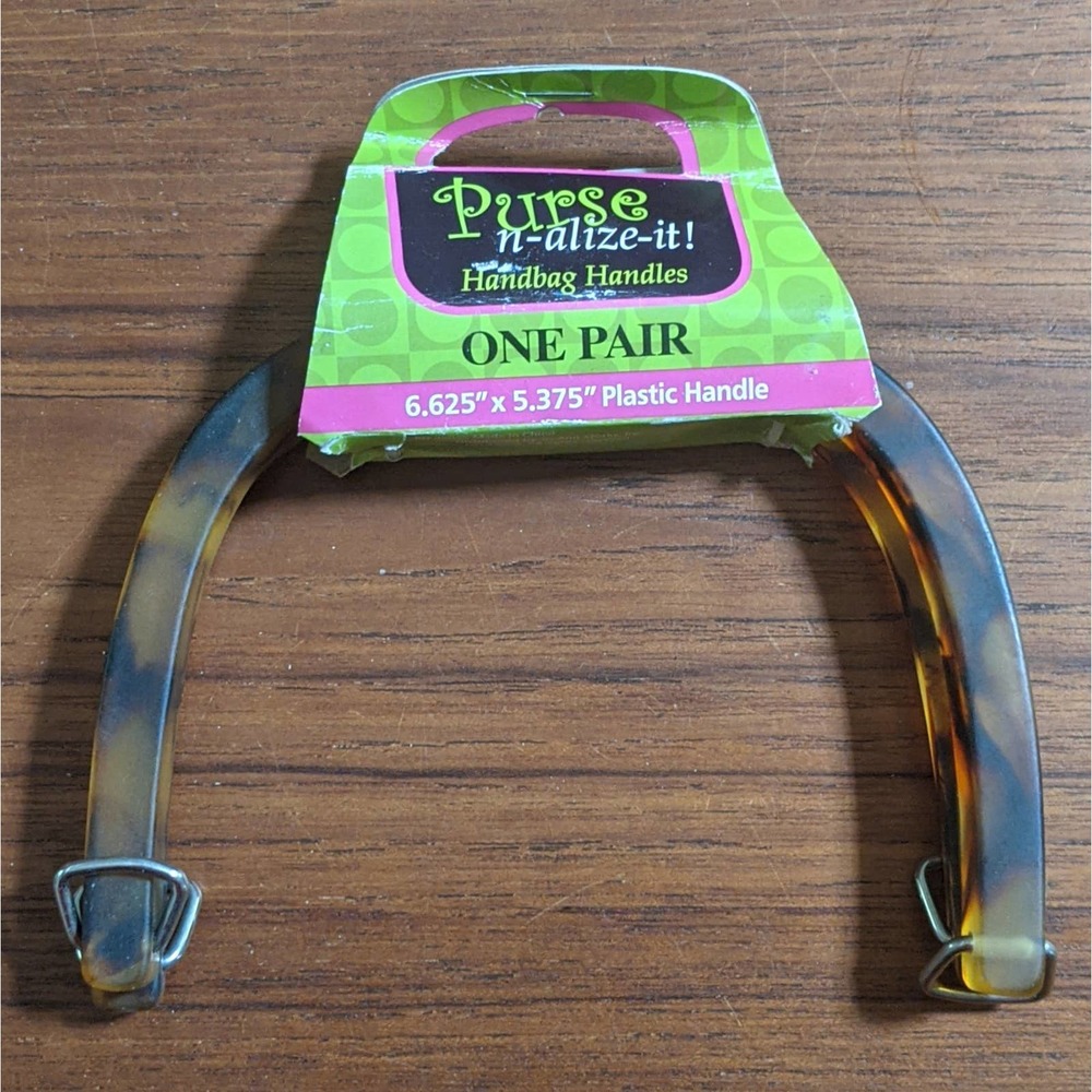 NEW Purse-n-alize-it!  Plastic Handles